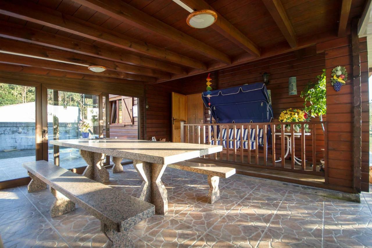 Villa Casa Campelinos Dumbría Esterno foto
